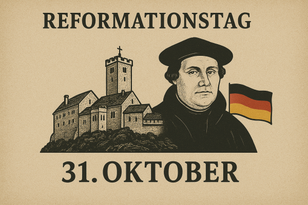 Reformationstag Gedenken mit Martin Luther